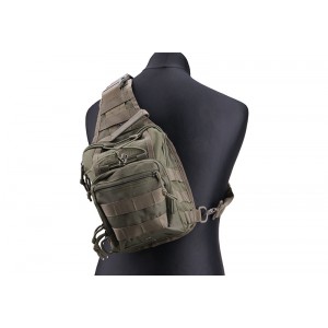 Сумка тактическая плечевая Tactical shoulder bag Олива, Черный, Мультикам [A.C.M.]